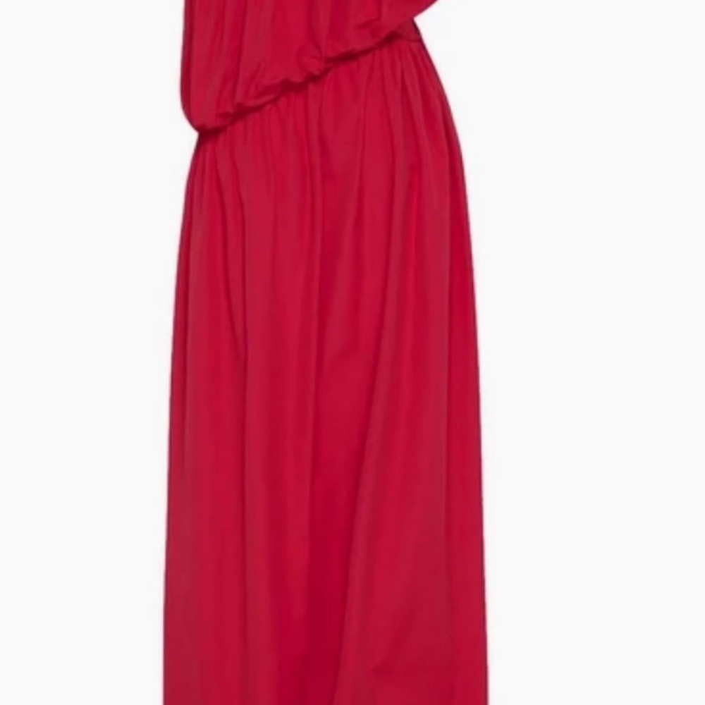 Esse Studios Red Italian Cotton Cutout Dress- US6 - Picture 4 of 14